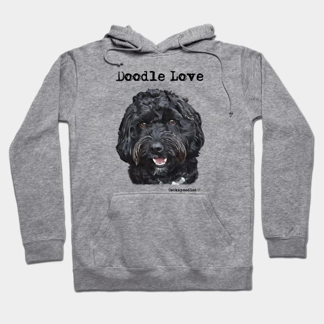 Doodle Dog Love Hoodie by WoofnDoodle 